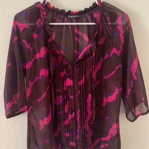 blouse 100% polyester, EXPRESS 👚